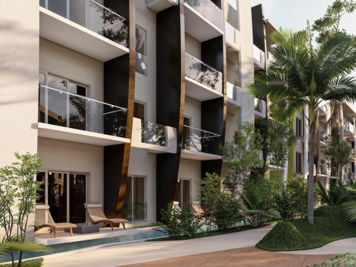 Image No.2-Appartement de 1 chambre à vendre à Punta Cana