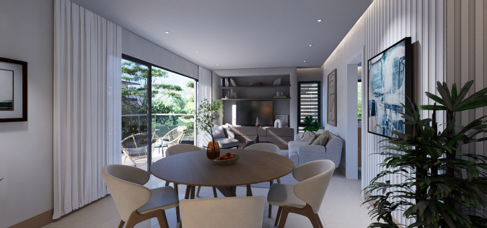 Image No.2-Appartement de 2 chambres à vendre à Punta Cana