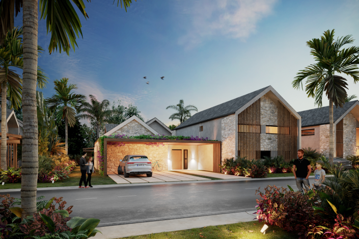 Image No.1-Maison / Villa de 4 chambres à vendre à Punta Cana