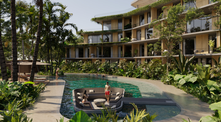 Image No.4-Appartement de 1 chambre à vendre à Punta Cana