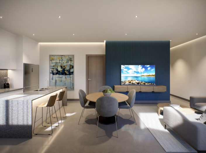 Image No.2-Appartement de 1 chambre à vendre à Punta Cana