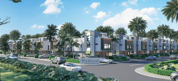 Image No.1-Maison de ville de 2 chambres à vendre à Punta Cana