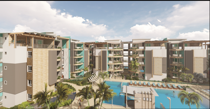 Image No.1-Appartement de 2 chambres à vendre à Punta Cana