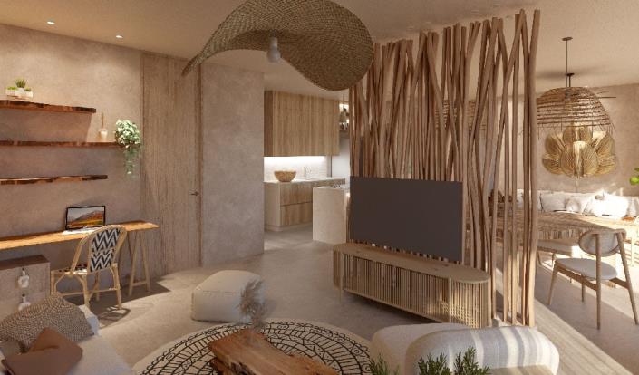 Image No.3-Appartement de 1 chambre à vendre à Punta Cana