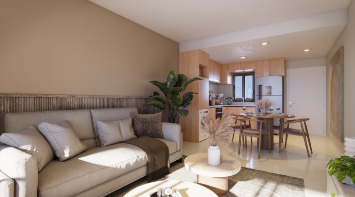 Image No.3-Appartement de 2 chambres à vendre à Punta Cana