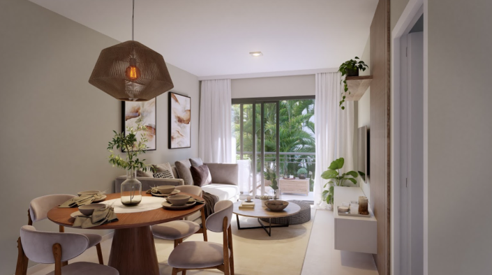 Image No.4-Appartement de 2 chambres à vendre à Punta Cana