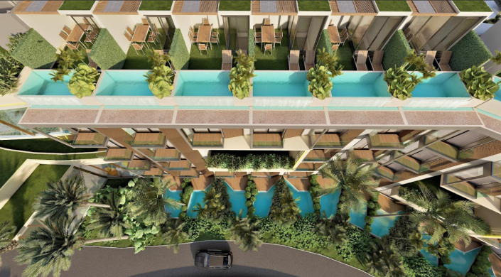 Image No.2-Appartement de 1 chambre à vendre à Punta Cana