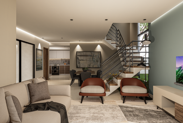 Image No.3-Villa de 3 chambres à vendre à Punta Cana