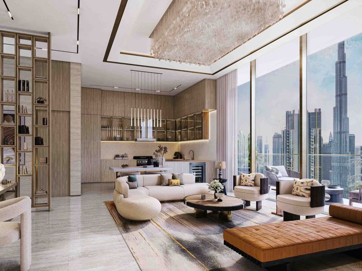 Image No.2-Appartement de 2 chambres à vendre à Downtown Dubai