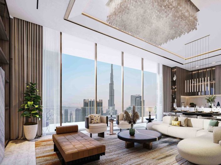 Image No.3-Appartement de 2 chambres à vendre à Downtown Dubai