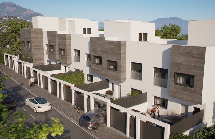Image No.1-Maison de ville de 4 chambres à vendre à Fuengirola