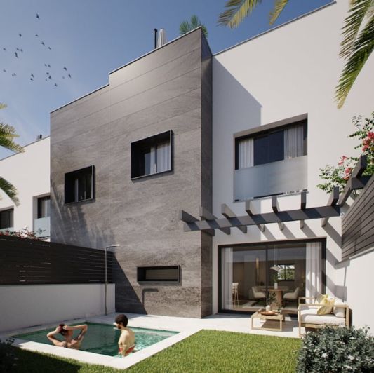 Image No.1-Maison de ville de 3 chambres à vendre à Fuengirola