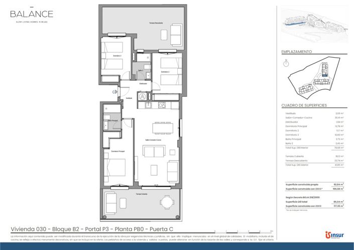 Image No.12-3 Bed Apartment for sale