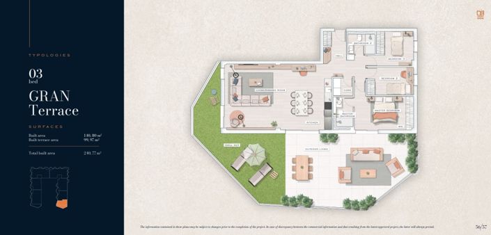 Image No.21-3 Bed Apartment for sale