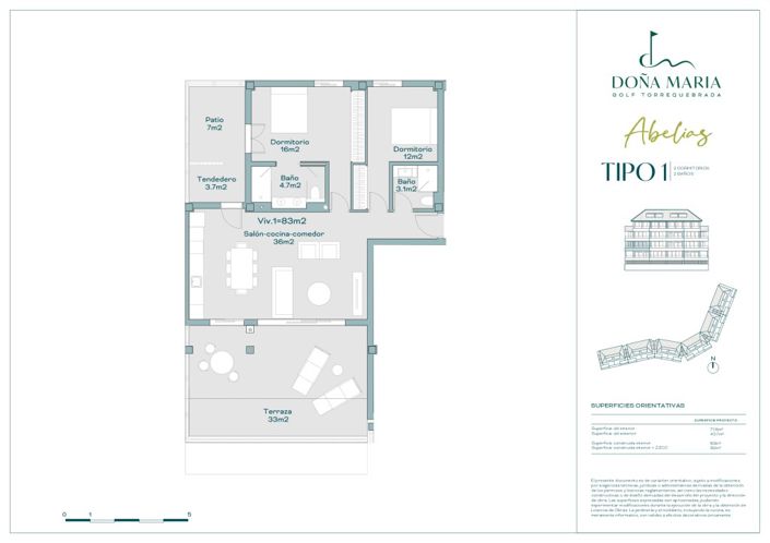 Image No.22-2 Bed Apartment for sale