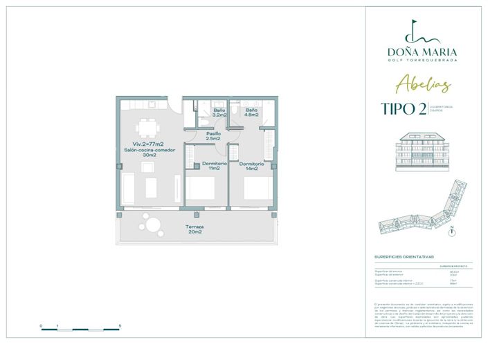 Image No.23-2 Bed Apartment for sale