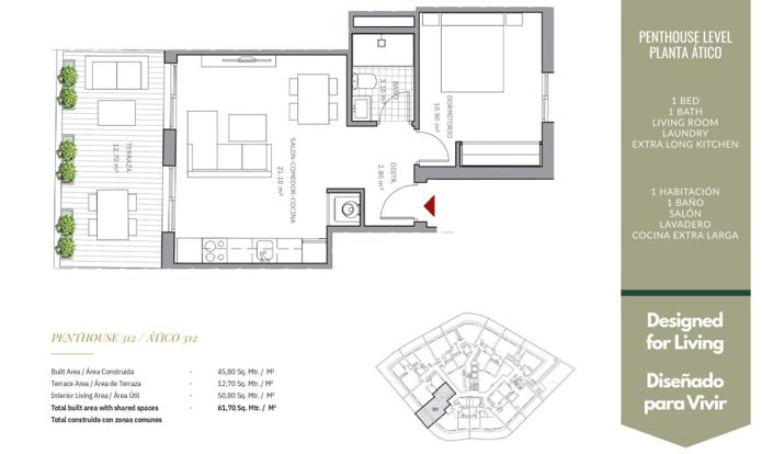 Image No.18-1 Bed Apartment for sale