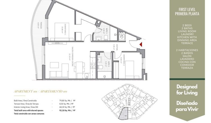 Image No.19-2 Bed Apartment for sale