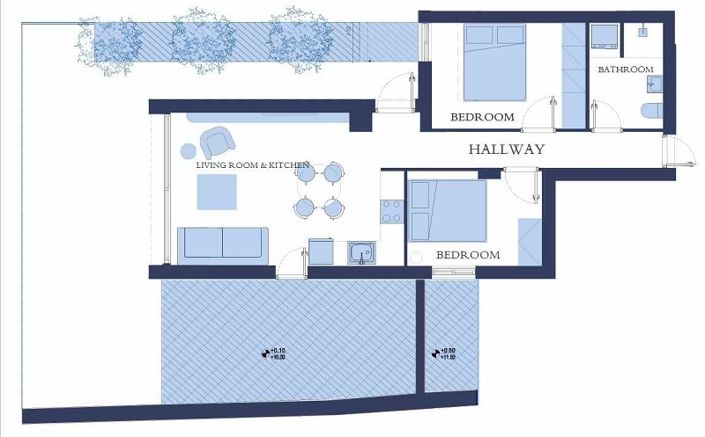 Image No.9-Appartement de 2 chambres à vendre à Foinikas