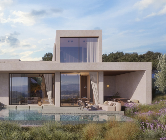 Image No.3-Villa de 3 chambres à vendre à Tsada