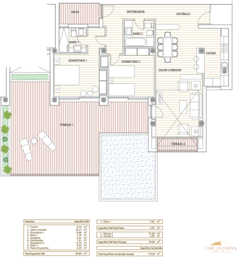 Image No.6-Appartement de 2 chambres à vendre à Caleta De Fuste