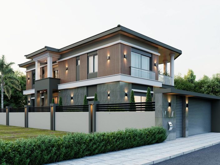 Image No.1-Maison / Villa de 4 chambres à vendre à Düzlerçami