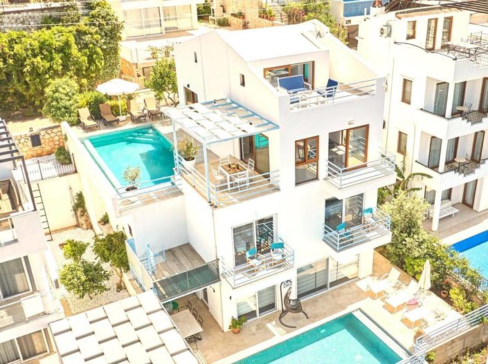 Image No.4-Maison / Villa de 2 chambres à vendre à Kalkan