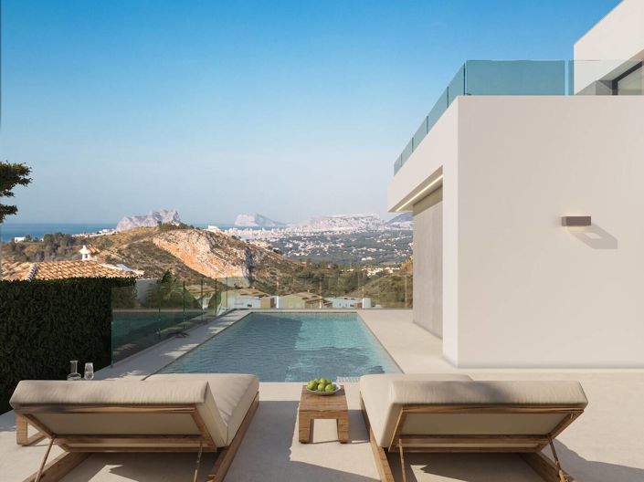 Image No.2-Maison / Villa de 3 chambres à vendre à Benitachell