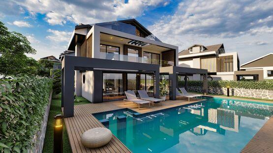 Image No.4-Villa de 4 chambres à vendre à Ovacik