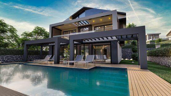 Image No.5-Villa de 4 chambres à vendre à Ovacik