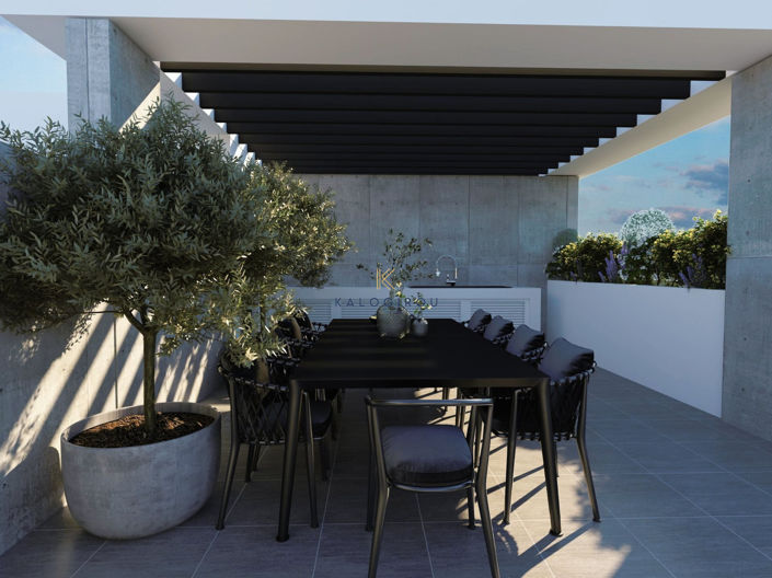 Image No.3-Appartement de 2 chambres à vendre à Leivadia