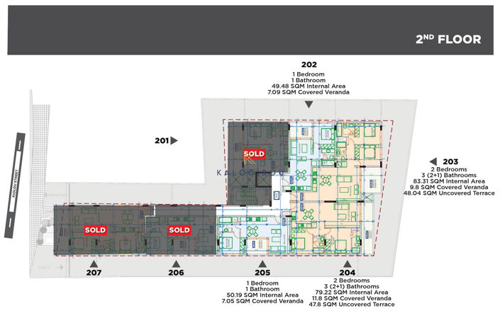 Image No.6-2 Bed Apartment for sale
