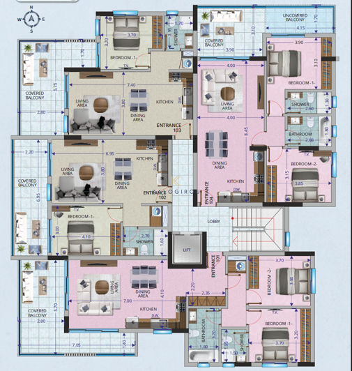 Image No.5-Appartement de 1 chambre à vendre à Larnaca