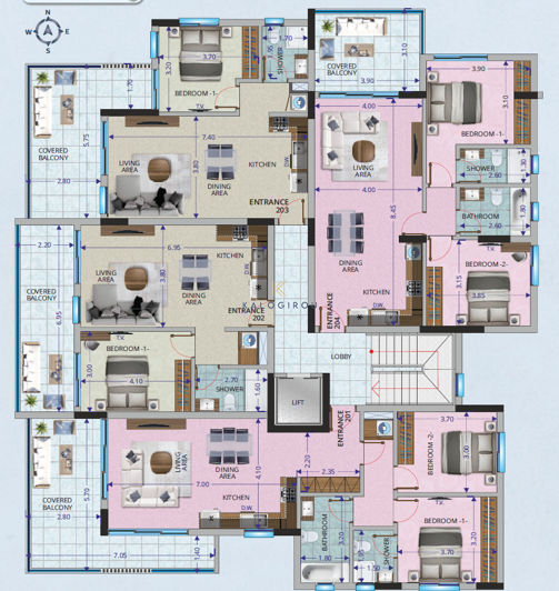 Image No.6-Appartement de 1 chambre à vendre à Larnaca