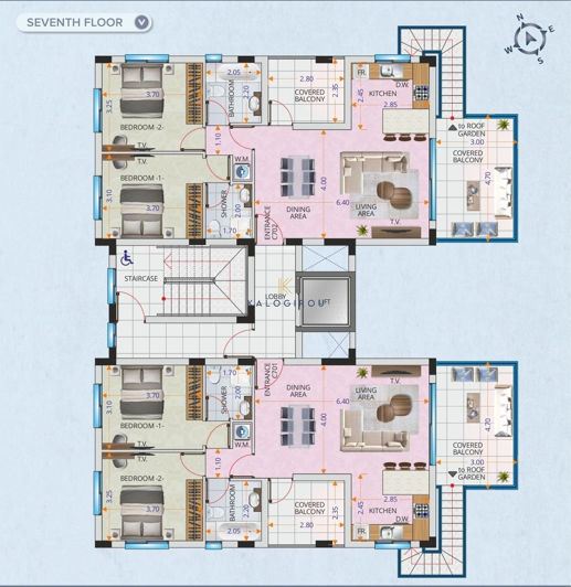 Image No.6-Appartement de 2 chambres à vendre à Leivadia