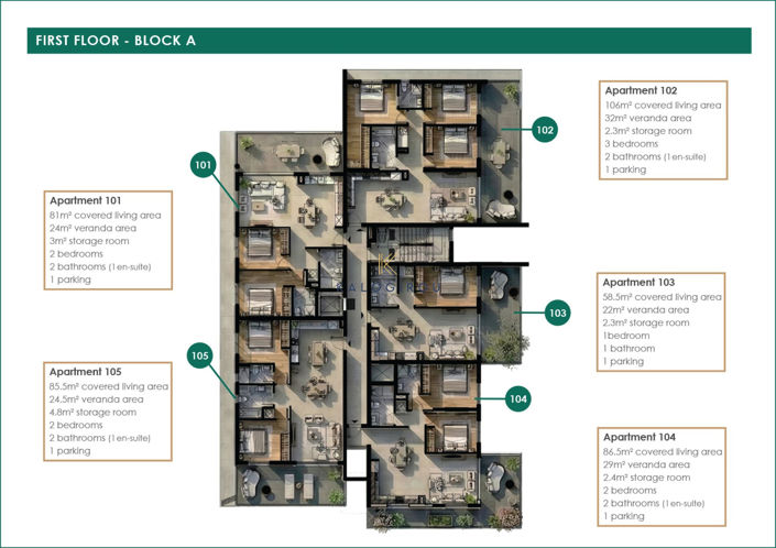 Image No.34-2 Bed Apartment for sale