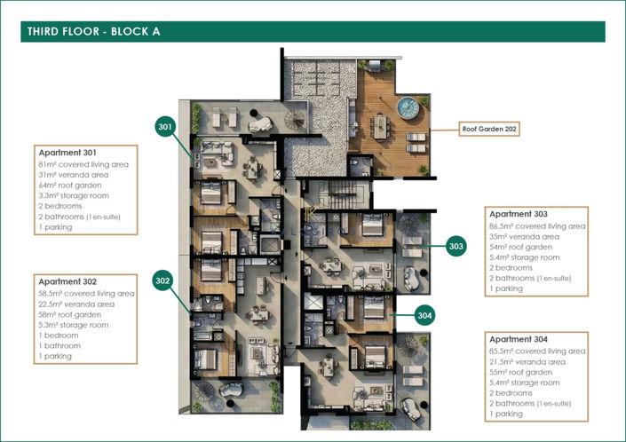 Image No.37-2 Bed Apartment for sale