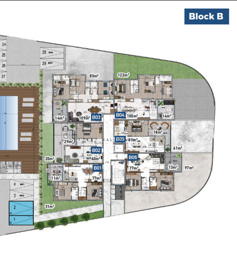 Image No.12-1 Bed Apartment for sale