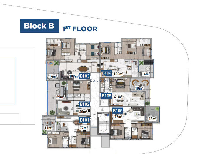 Image No.13-1 Bed Apartment for sale