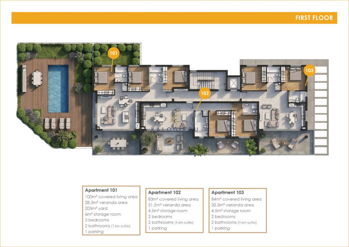 Image No.30-Appartement de 3 chambres à vendre à Oroklini
