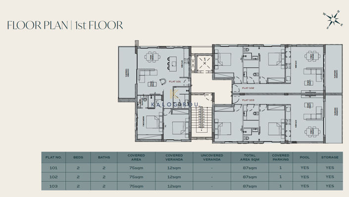Image No.24-Appartement de 2 chambres à vendre à Oroklini