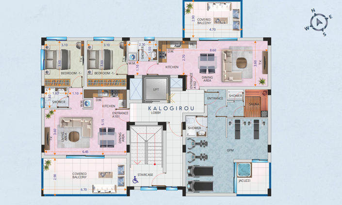 Image No.12-1 Bed Apartment for sale