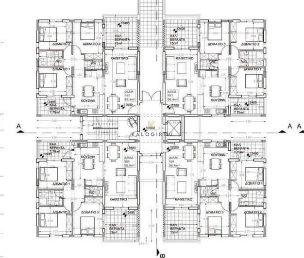 Image No.11-Maisons neuves de 36 chambres à vendre à Agios Athanasios