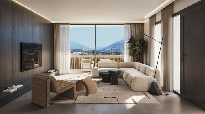 Image No.3-Appartement de 2 chambres à vendre à Marbella