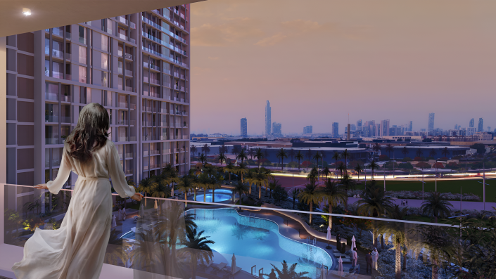 Image No.1-Appartement de 1 chambre à vendre à Dubai City