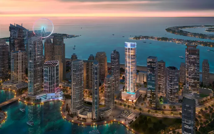 Image No.1-Appartement de 1 chambre à vendre à Dubai Marina