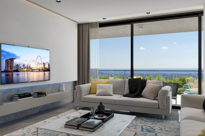 Image No.3-Penthouse de 2 chambres à vendre à Agia Fyla