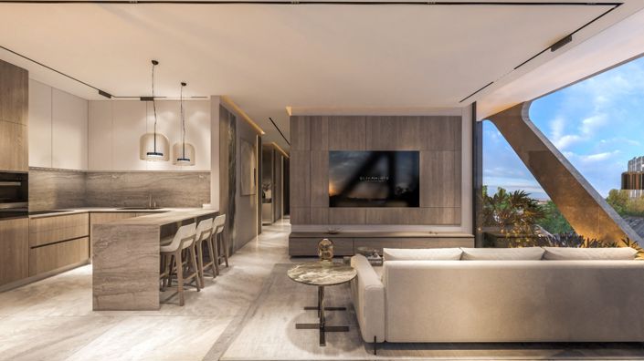 Image No.3-Appartement de 2 chambres à vendre à Neapolis