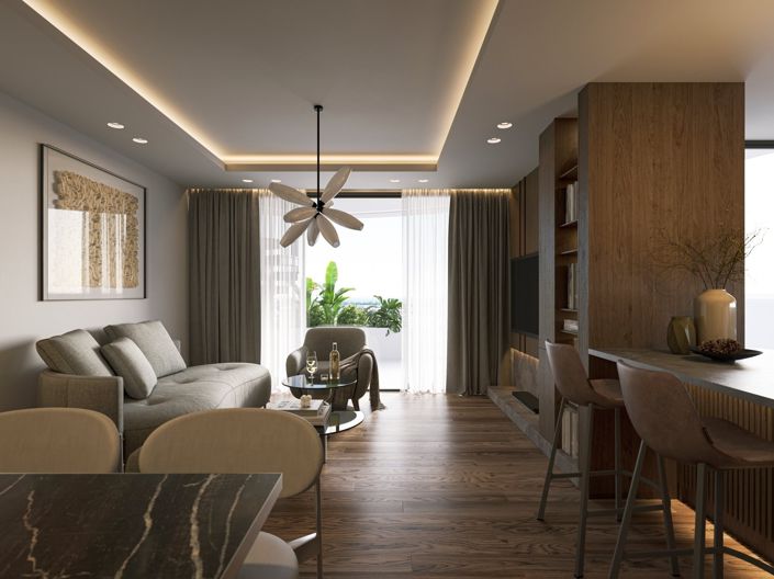 Image No.3-Appartement de 2 chambres à vendre à Leivadia