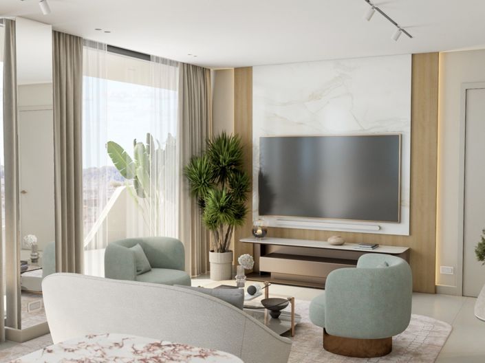 Image No.3-Penthouse de 3 chambres à vendre à Kato Paphos